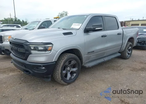 2021 Ram 1500 Big Horn 4X4 5'7 Box from USA, damaged, VIN 1C6SRFFT2MN597123